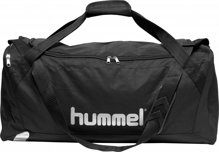 Hummel - Sports Bag Small - Svart & vit