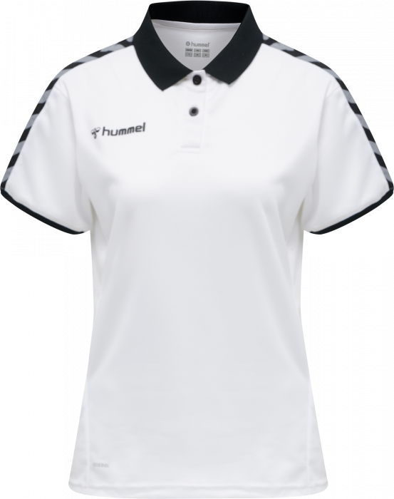 Hummel - Authentic Woman Functional Polo - Branco & preto