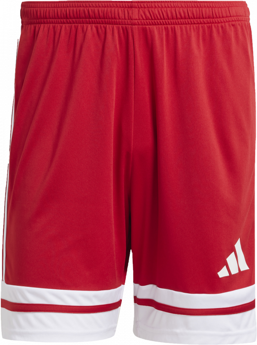 Adidas - Squadra 25 Shorts - T Power Red & hvid