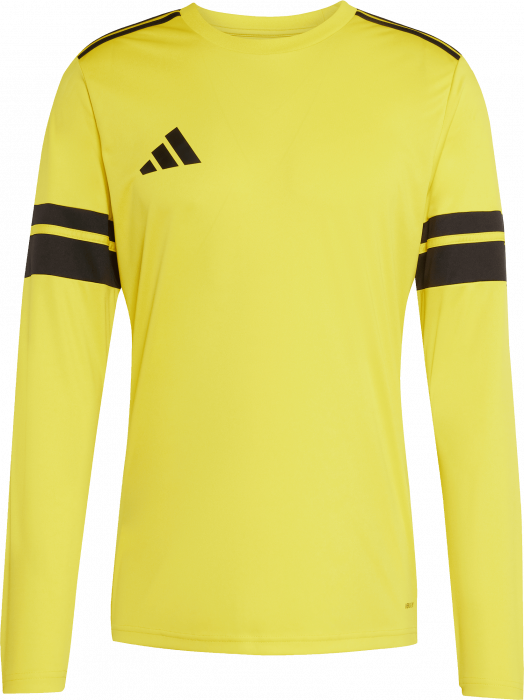 Adidas - Squadra 25 Long Sleeve Player Jersey - T Yellow & black