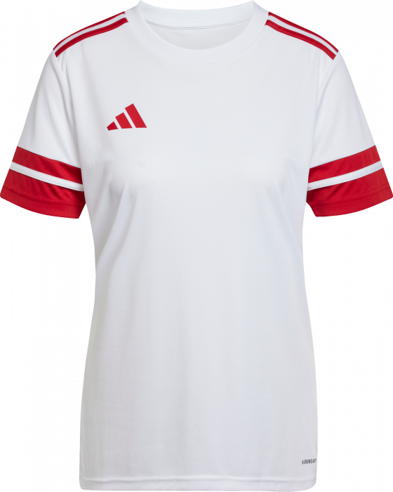 Adidas - Squadra 25 Player Jersey Women - Bianco & t power red