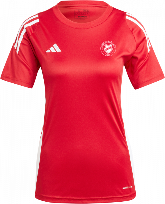 Adidas - Lhk Kamptrøje Udebane Dame - Team Power Red & hvid