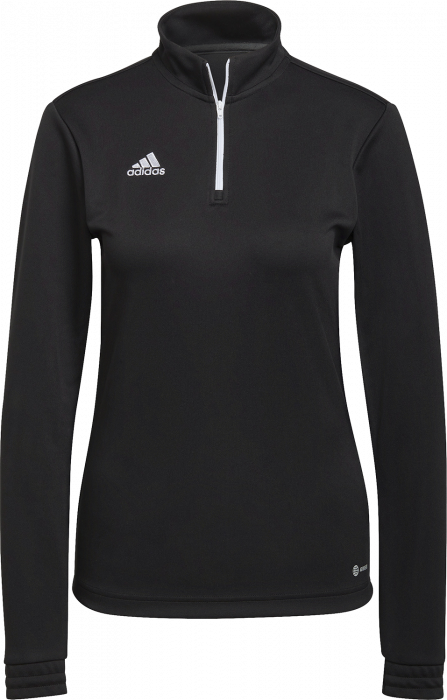 Adidas - Entrada 22 Træning Top With Half Zip Woman - Schwarz