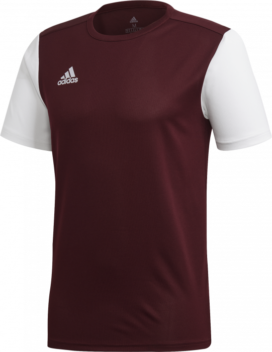 Adidas - Estro 19 Playing Jersey - Bourdeux & white