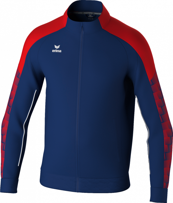 Erima - Evo Star Training Jacket Full Zip - New Navy & röd