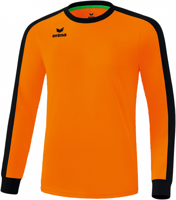 Erima - Retro Star Longsleeve Jersey - Orange & negro