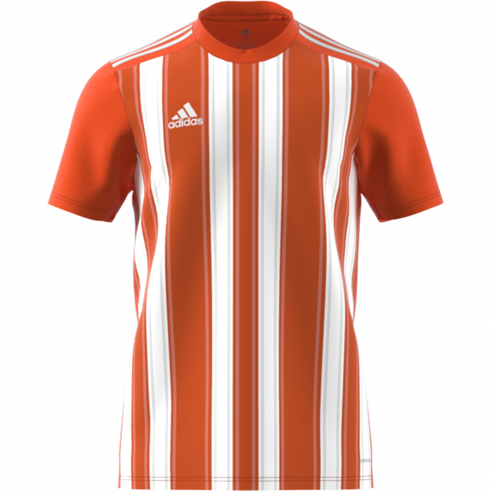 Adidas - Striped 21 Jersey - Orange & white