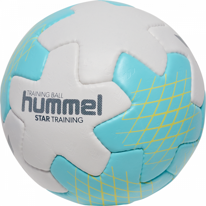 Hummel - Star Training Håndbold - Light Blue & gul