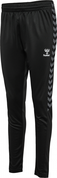 Hummel - Authentic Training Pants - Negro & blanco