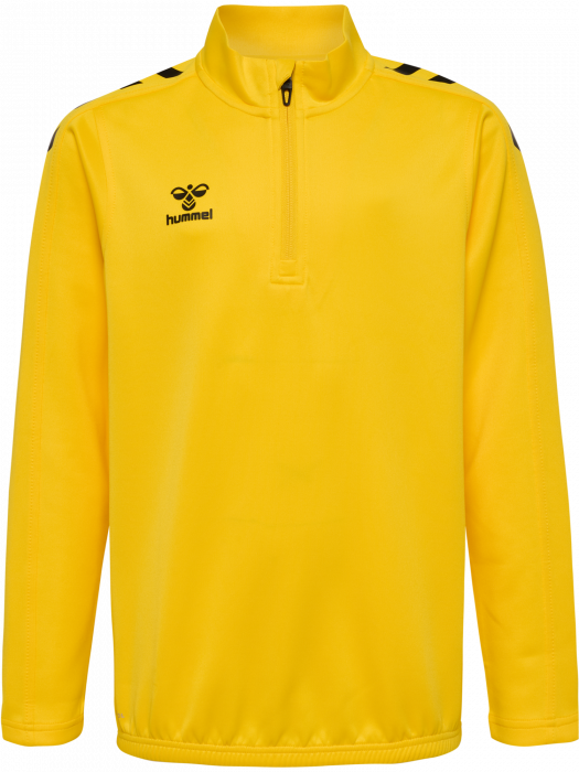 Hummel - Core Xk Half Zip Trøje Jr - Sports Yellow