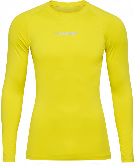 Hummel - Performance Langærmet Baselayer - Blazing Yellow