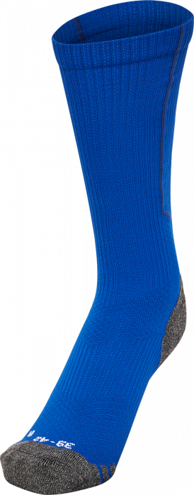 Hummel - Pro Training Socks High - True Blue & blanco