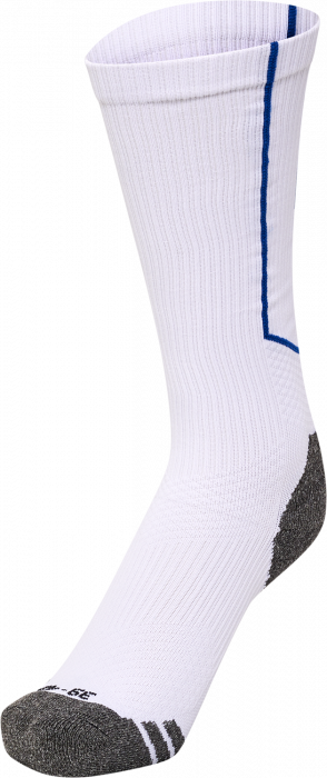 Hummel - Pro Training Socks High - White & true blue