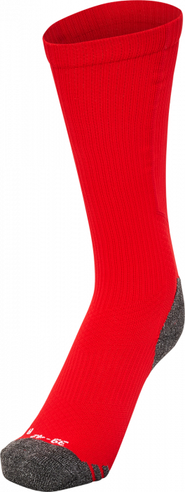 Hummel - Pro Training Socks High - True Red & branco