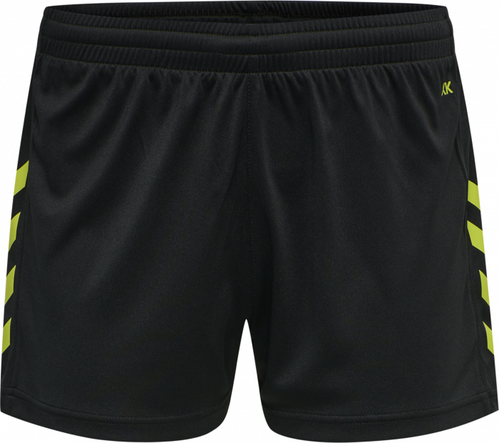 Hummel - Core Xk Poly Shorts Women - Noir & lime