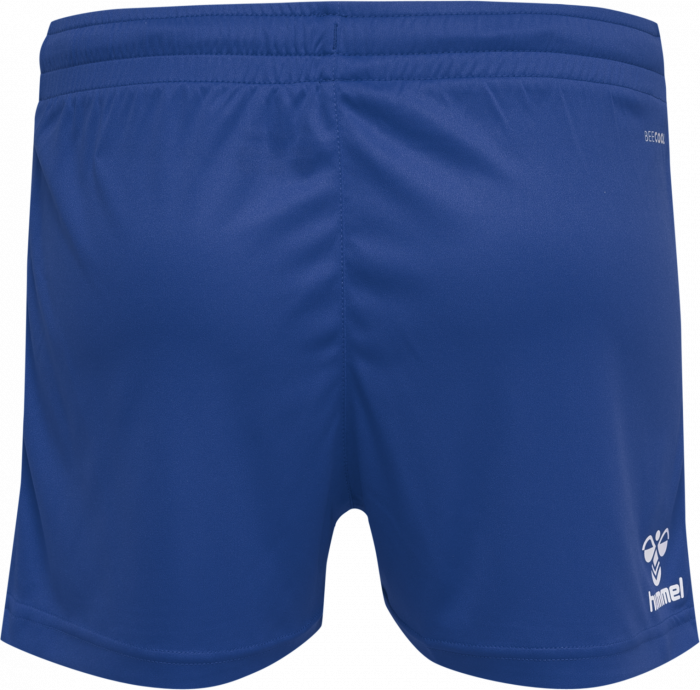 Hummel - Core Xk Poly Shorts Women - True Blue & bianco