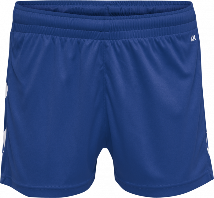 Hummel - Core Xk Poly Shorts Women - True Blue & blanc