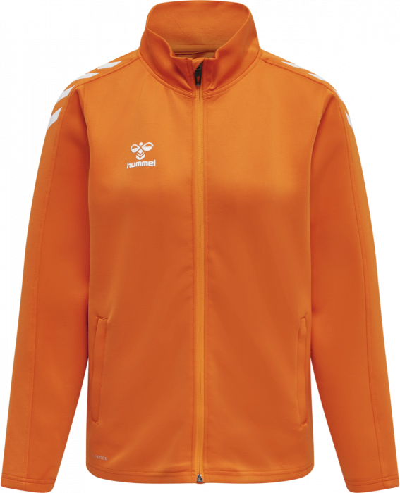 Hummel - Core Xk Poly Sweatshirt Women - Orange & white