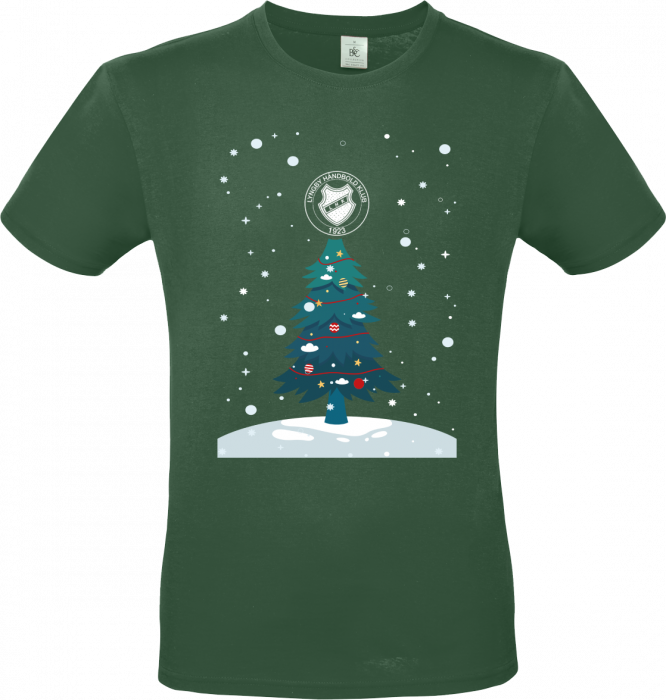 B&C - Lhk Christmas T-Shirt Adults - Bottle Green