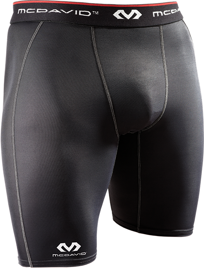 McDavid - Compression Shorts - Black & white