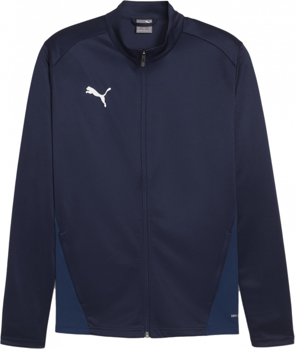 Puma - Teamgoal Training Jacket W. Zip - Marine & weiß