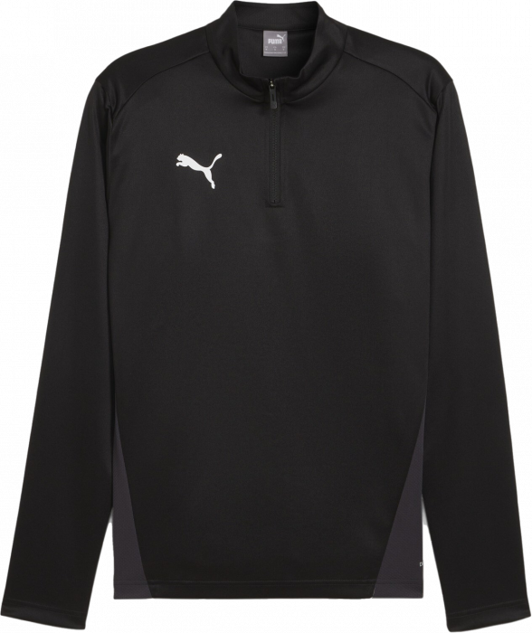 Puma - Teamgoal Training Jacket W. 1/4 Zip - Schwarz & weiß