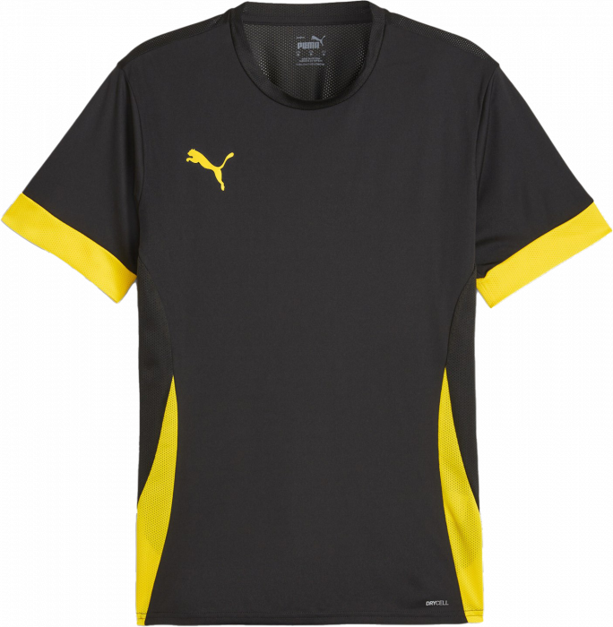 Puma - Teamgoal Matchday Jersey - Czarny & fluro yellow pes