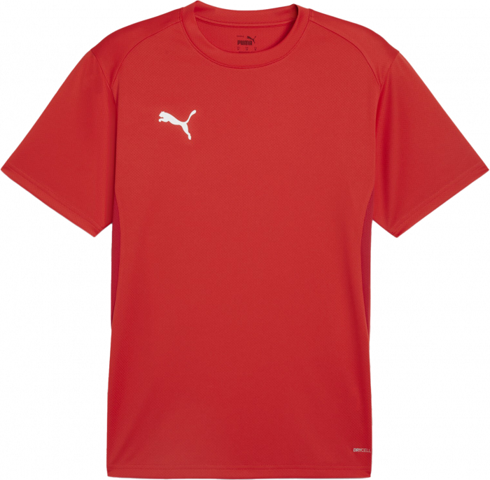 Puma - Teamgoal Jersey Jr - Vermelho & branco