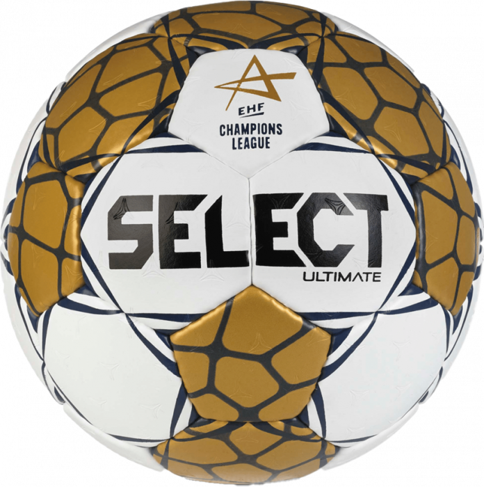 Select - Ultimate Ehf Champions League V24 Handball - Branco & gold