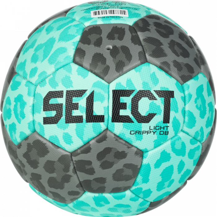 Select - Light Grippy Db V24 Handball - Str. 00 - Turkis Grøn & grijs