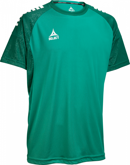 Select - Spain V25 Player Shirt S/s - Vert & blanc