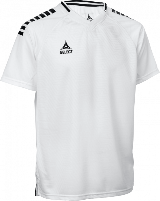 Select - Monaco V24 Player Jersey Kids - Blanco & negro