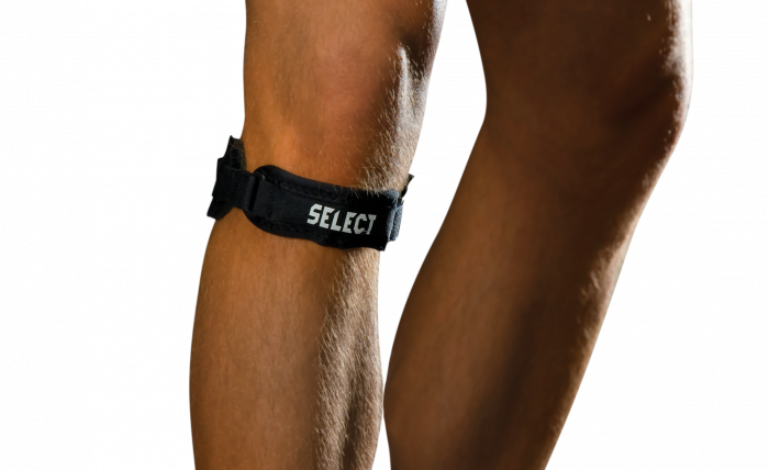 Select - Procare Knee Strap - Nero & giallo fluorescente