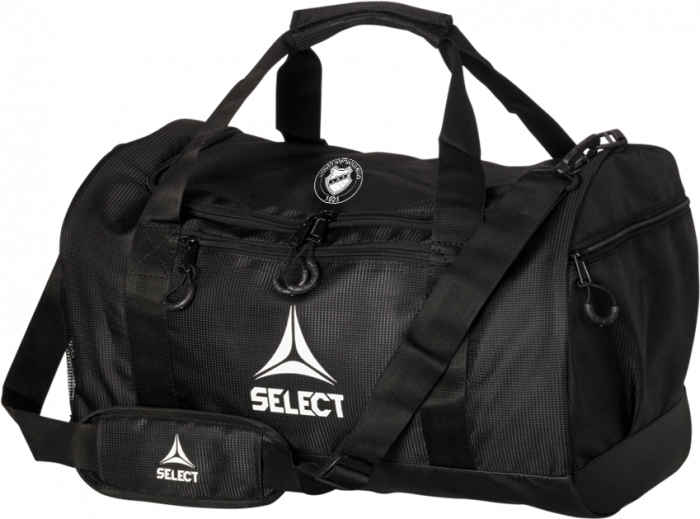 Select - Lh Sportsbag Milano Round, 35 L - Black & white